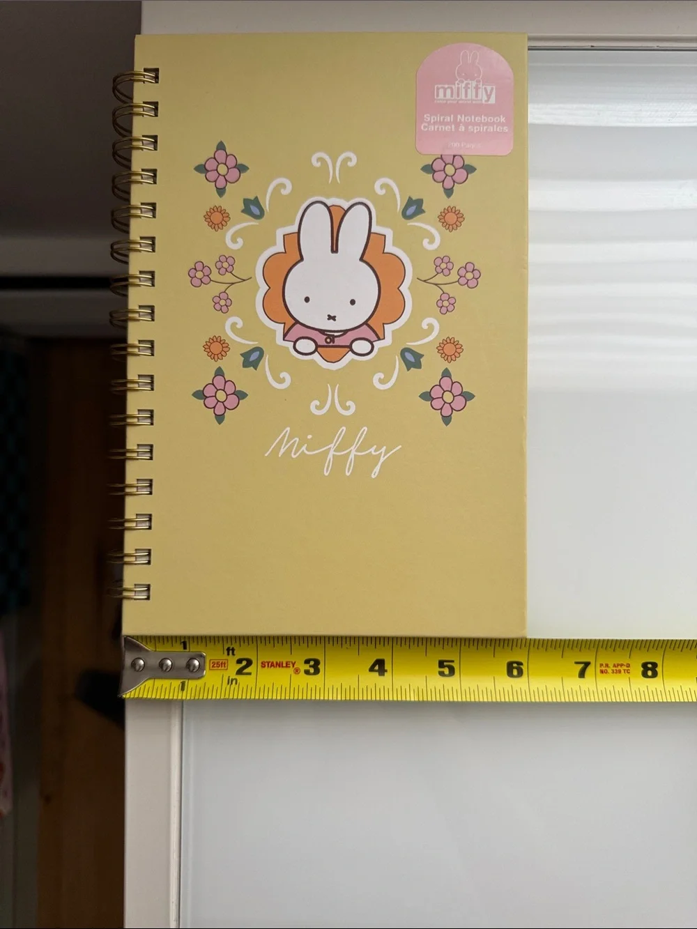 Miffy hard cover spiral notebook-Brand New